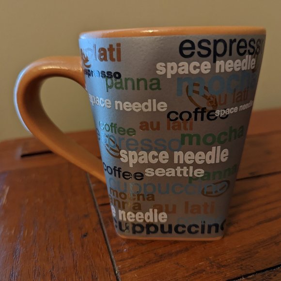 Smith-Western 12 oz. Seattle Souvenir Chunky Coffee Mug Space Needle Cuppucino - Picture 1 of 6